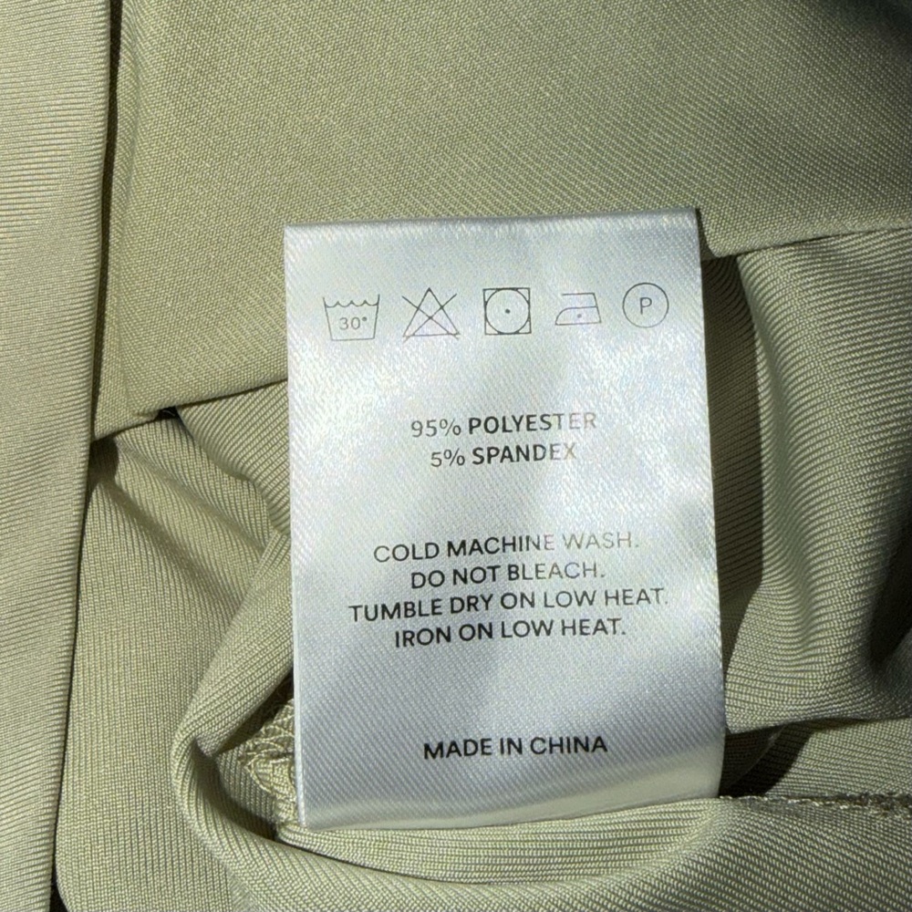 Peppermayo Olive Green One-Shoulder Maxi Dress - Picture 8 of 9